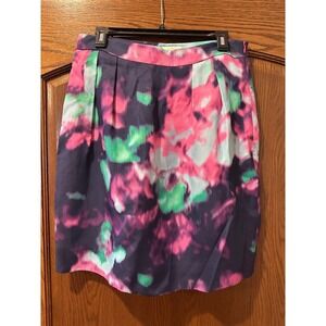 Kate Spade New York Skirt the Rules‎ Barry Skirt Size 10 Floral Print